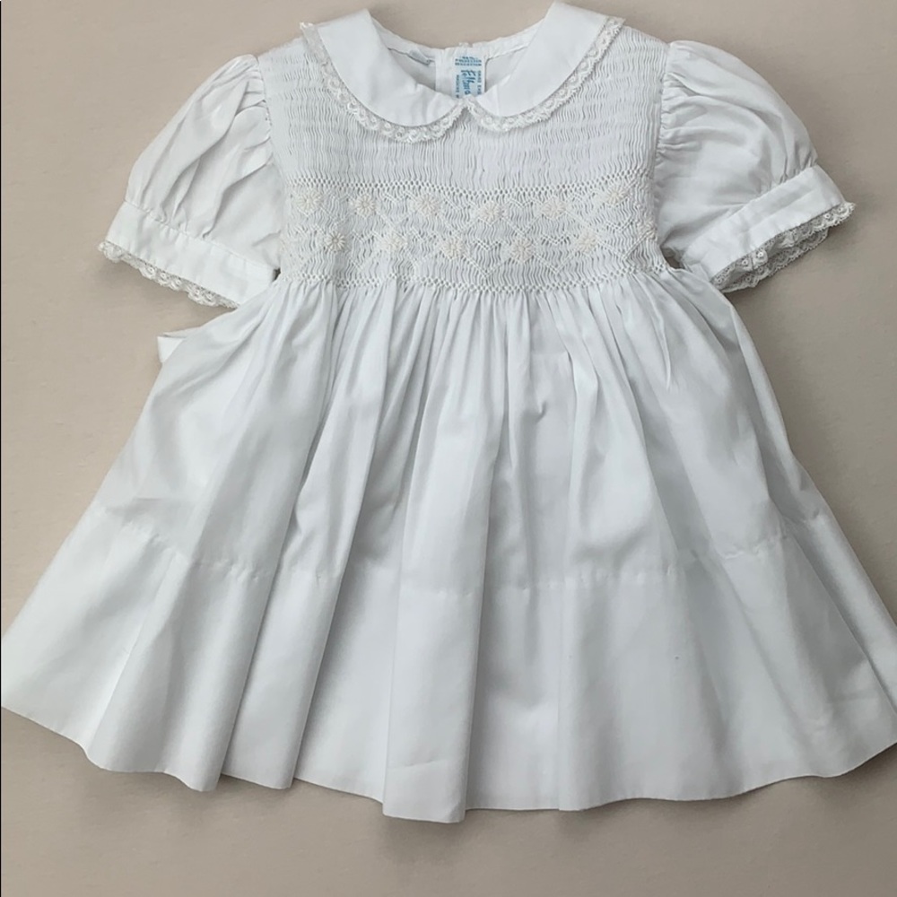Vintage Feltman Brothers Hand-Smocked Dress